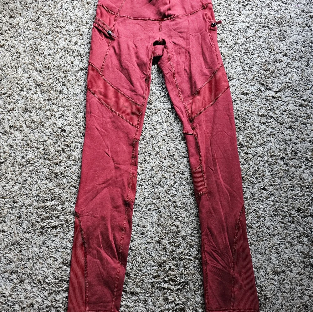 lululemon athletica trendy red